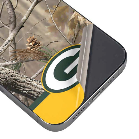 NFL Realtree Camo Green Bay Packers iPhone 16 Pro Skin